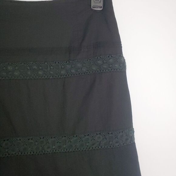 Vintage Whimsygoth Style Crochet Midi Skirt - Size 4 Petite - Picture 3 of 5